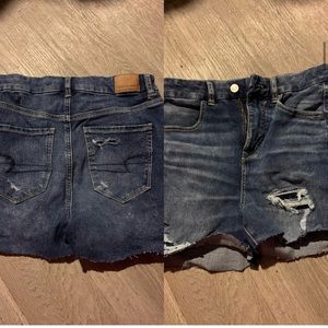 American eagle jean shorts